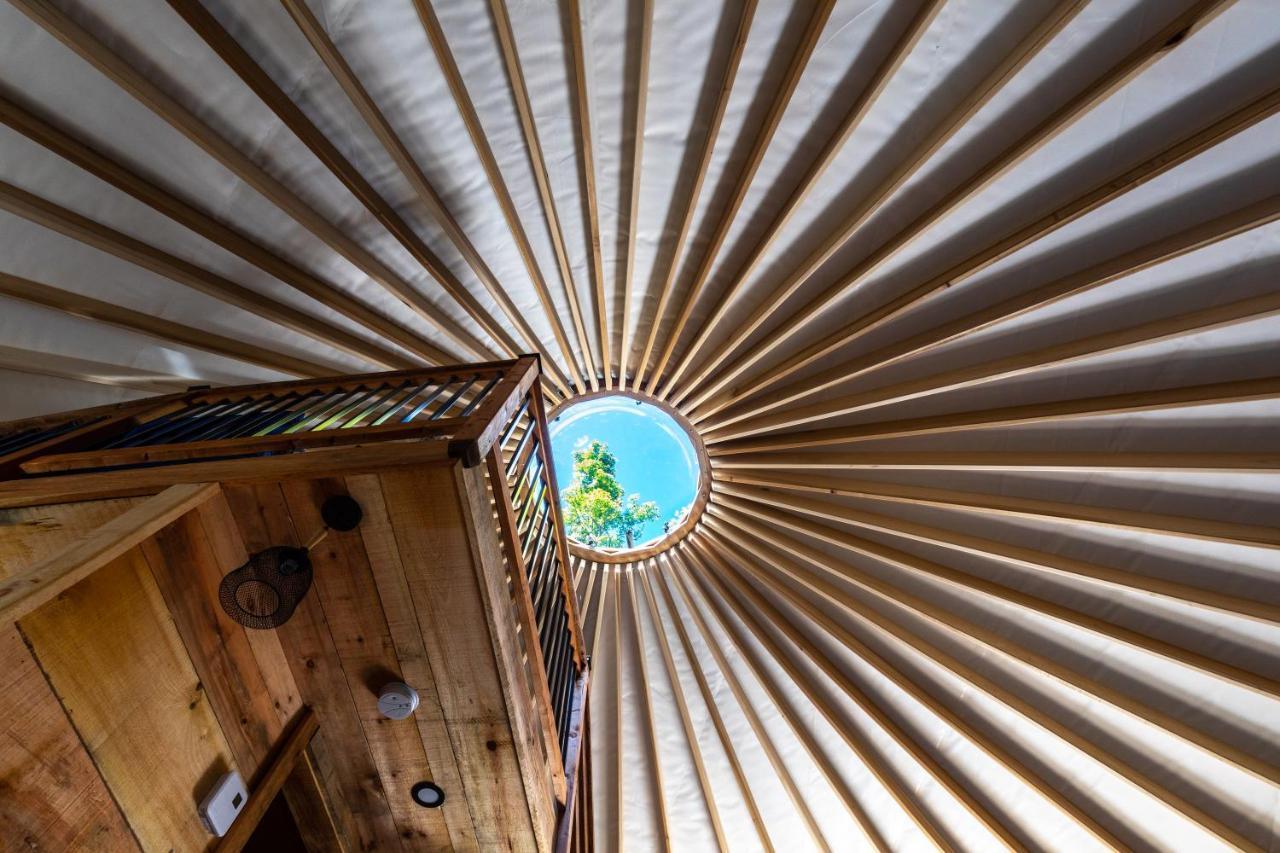 Yourtes Glamping Du Poisson Blanc Notre-Dame-du-Laus Kültér fotó
