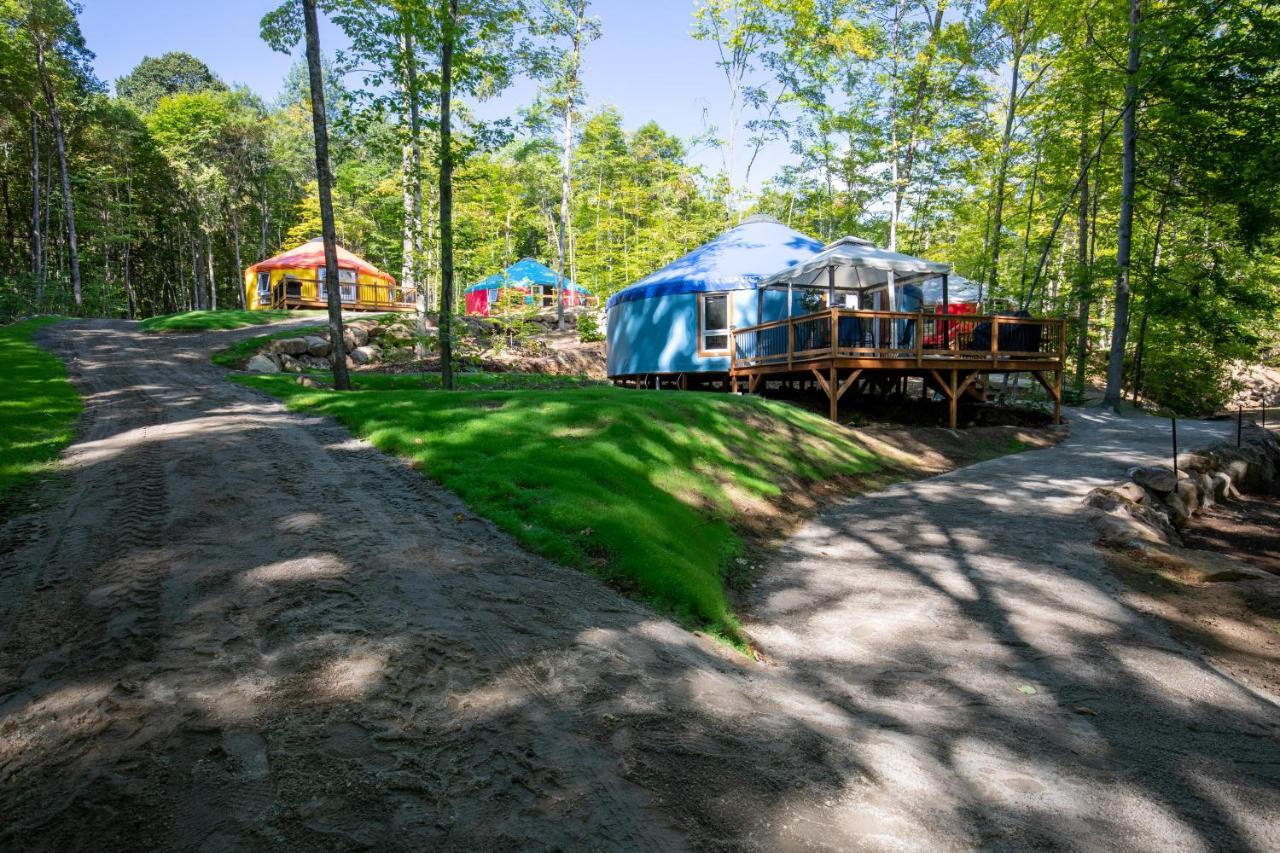 Yourtes Glamping Du Poisson Blanc Notre-Dame-du-Laus Kültér fotó