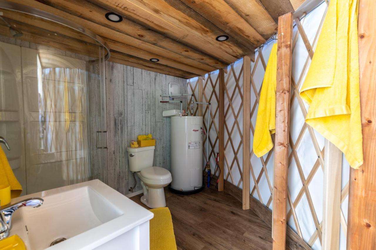 Yourtes Glamping Du Poisson Blanc Notre-Dame-du-Laus Kültér fotó